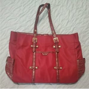 TUTILO  New York Purse Tote Nylon Hand Bag